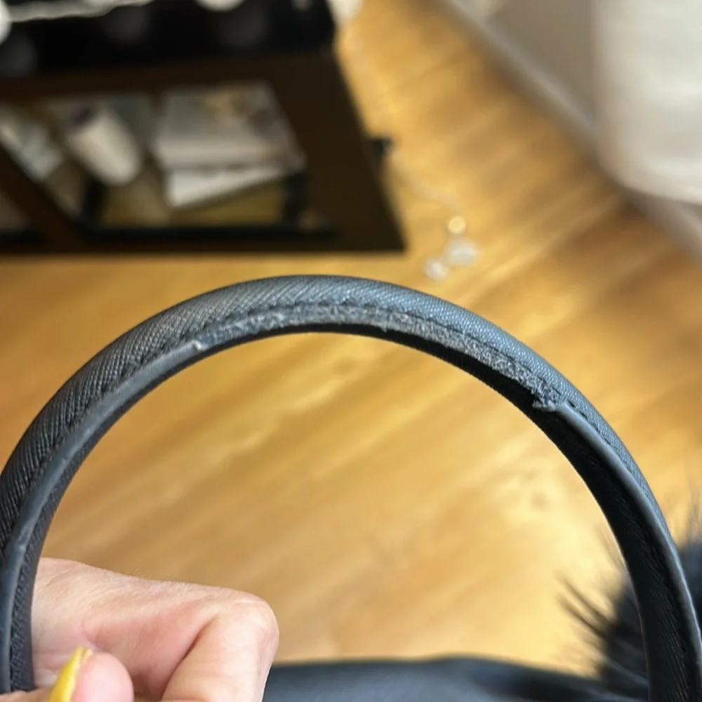 Michael Michael Kors black purse with Pom Pom - Picture 8 of 8